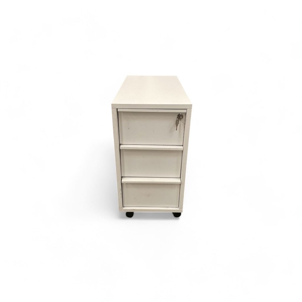 CAISSON MBL2 Caisson Blanc 3 tiroirs NARBUTAS
