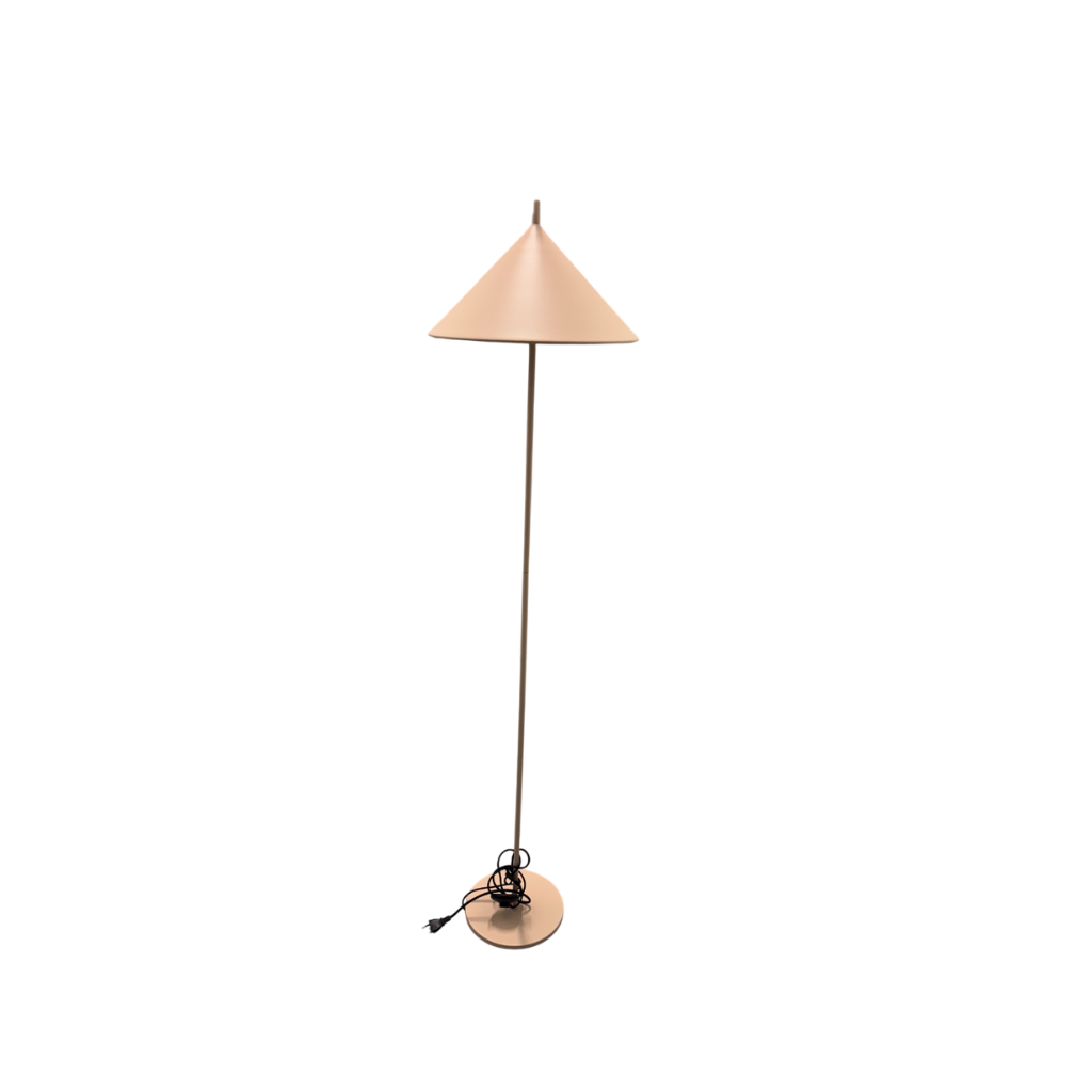 Lampe HK Living Triangle nude lampadaire rose lampe de salon